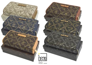 XXL Giulia Pieralli Damenbörse Geldbörse Börse Portemonnaie Wallet Glitzer