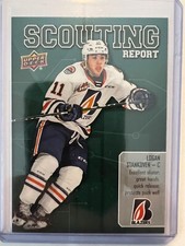 2019-20 UD CHL Hockey - Logan Stankoven #SR-3 - SCOUTING REPORT (Multiple Qty.)