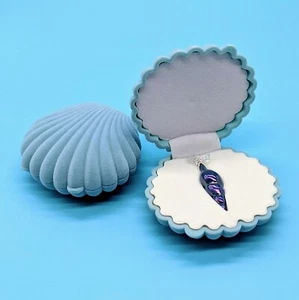 Stardew Valley Mermaid's Pendant Necklace with Crystal Charm in Clamshell Box - Picture 1 of 2