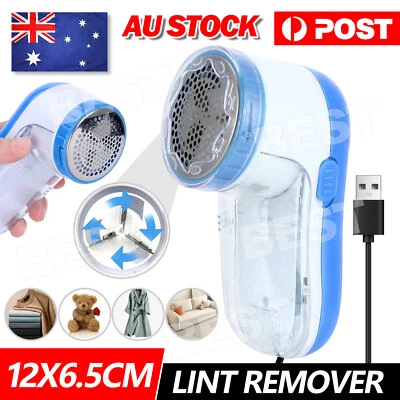 Lint Remover Portable USB Electric Clothes Pill Fluff Fabric Sweater Fuzz Shaver - image 1 of 4