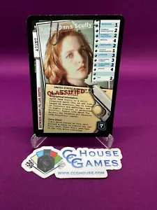 The X-Files CCG Agent Dana Scully Premiere Edition Agent Card Fox *CCGHouse* - Picture 1 of 3
