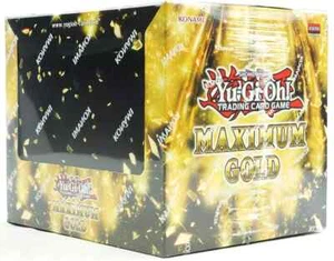 Yu-Gi-Oh! Vitrina Maximum Gold 5 cajas de 4 paquetes precintados 1ª edición - Imagen 1 de 1
