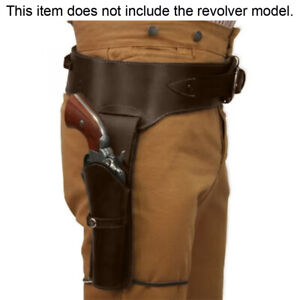 Artificial Leather Retro Revolver Belt Holster Medieval Cowboy Cosplay