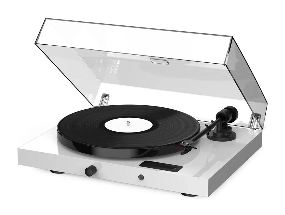 Tocadiscos Pro-Ject Juke Box E1, blanco, nuevo, nuevo, embalaje original, de distribuidor especializado - Imagen 1 de 1