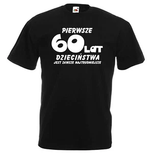 60 lat Polonia Koszulka smieszna camiseta polaca divertida Polska prezent 60 urodziny - Imagen 1 de 10