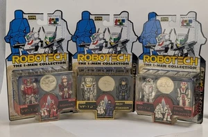 2002 Toynami Robotech The I-Men Collection Roy Fokker & Rick Hunter & Miriya Moc - Picture 1 of 6