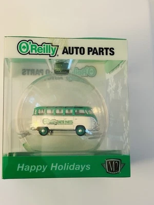 O'Reilly Auto Parts 2025 M2 Machines Christmas Ornament - 1960 Volkswagen Bus - Image 1 of 2