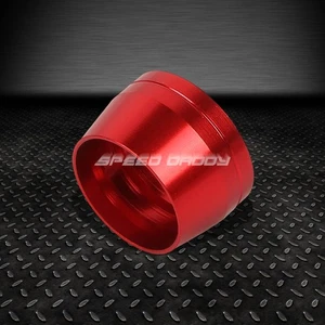FOR TEFLON/NYLON HOSE HARD LINE RED 10-AN 5/8" TUBING OLIVE INSERT FLARE FITTING - Picture 1 of 2