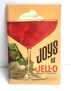 Vintage Cookbook Joys of Jell-o Gelatin Dessert Jello Mold 5th ed 1960s Recipes - Foto 1 di 7