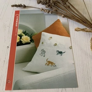 Cross Stitch Designs By Cross Stitch Magic. Cat Cushion - Picture 1 of 5