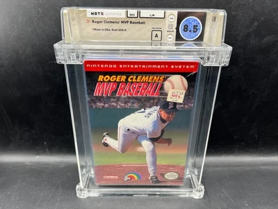 Roger Clemens MVP Baseball Nintendo NES WATA 8.5 A FACTORY SEALED VGA - Image 1 of 4