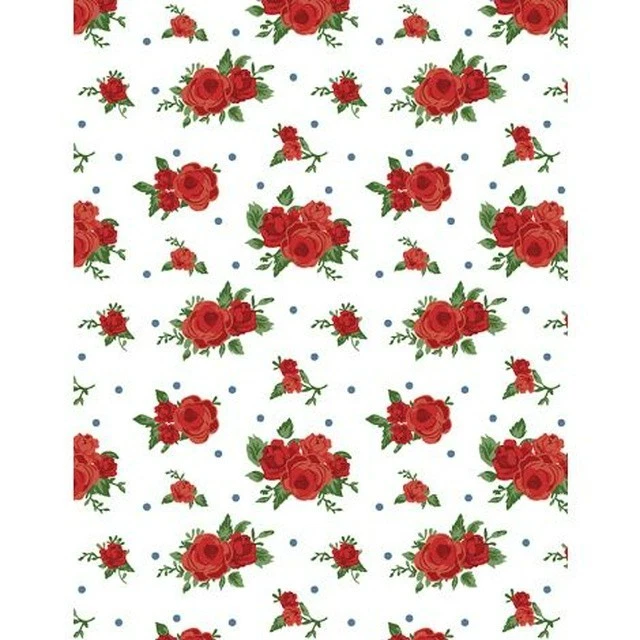 Tela de algodón Summertime Daydream Wilmington Roses por yarda Foto 1 de 1