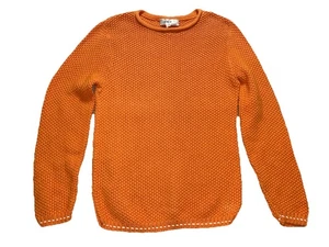 RARE 80’s /90’s Kikit Maurice Sasson USA Orange Thick Knit Sweater MED Women’s - Bild 1 von 11