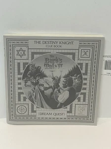 The BARD'S TALE II Destiny Knight-Clue Book Electric Arts Apple II, Atari, IBM - Imagen 1 de 2