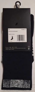 Nike Air Jordan Black White Crew Socks PSX683-102 Size XL (US Men's 12-15) - Picture 1 of 6