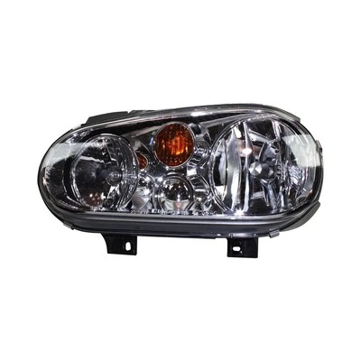 For Volkswagen Golf 02 TYC Driver Side Replacement Headlight Standard Line - Imagem 1 de 3