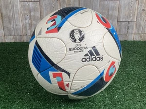 Adidas UEFA France Euro 2016 Replica Match Ball Size 4 - Beau Jeu - Well Worn - Picture 1 of 22