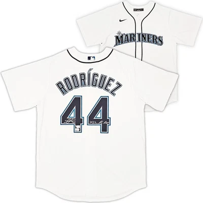 Mariners Julio Rodriguez Auto White Nike Jersey Size L 2022 AL ROY Fanatics Holo - Image 1 of 4