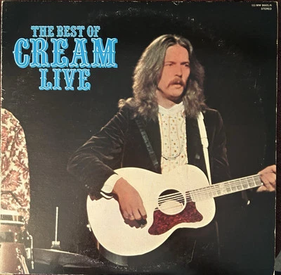 The Best Of Cream Live LP JASRAC mw8666 Japanese Pressing, Double LP Foto 1 de 4