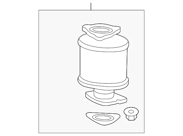 Подлинный трехполосный каталитический преобразователь GM с выхлопной трубой 19420298 - Изображение 1 из 2