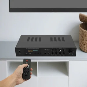 Bluetooth Amplifier, Audio Power Amplifier, Amp with Remote - Picture 1 of 16