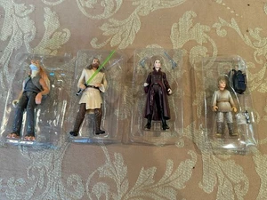 Vintage 1998 Menge 4 Hasbro Star Wars Anakin Skywalker 3" Figuren Episode 1 - Bild 1 von 10