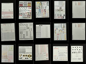 Warhammer 40k - Transfer Sheets - Decals Bögen - Abziehbilder Sticker - Auswahl - Picture 1 of 33
