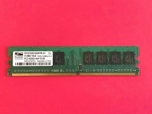 🔥ProMOS 512MB 1Rx8 PC2-4200 CL4 DDR2-533 RAM MEMORY V916764K24QAFW-E4 - Picture 1 of 2