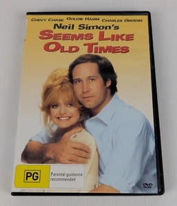Seems Like Old Times - Genuine Region 4 DVD 1980 Goldie Hawn Chevy Chase - Picture 1 of 2