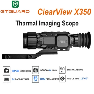 Thermal Imaging Riflescope 384x288 12um 1024×768 Thermal Hunting Rifle Scope 64G - Picture 1 of 6