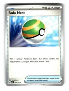 Pokemon Terastal Tactics Deck Nest Ball 011/021 - Picture 1 of 4