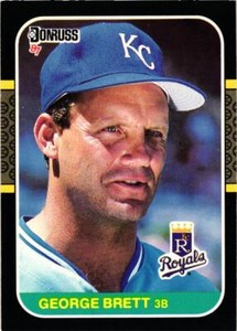 1987 Donruss #54 George Brett