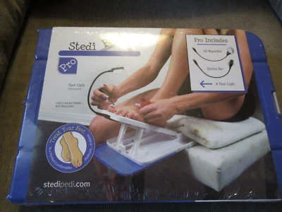 Ventilador de secado Stedi Pedi Pro profesional en casa pedicuras soporte tarea luz NUEVO Foto 1 de 4