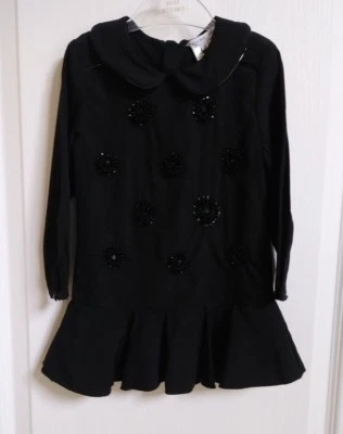 Little Marc Jacobs Toddler Girls Designer Black Dress size 2 New Reg.$300 - Image 1 of 3