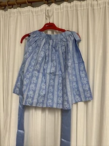 Original Steindl Dirndl schürze Blau 48cm NEU OVP - Bild 1 von 3