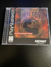 Mortal Kombat Trilogy Reproduction Case- PS1 NO DISC