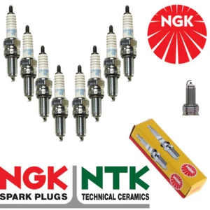 NGK Yellow Box Spark Plug - Stk No: 1582 - Part No: CPR6EA-9S - x8 - Picture 1 of 1