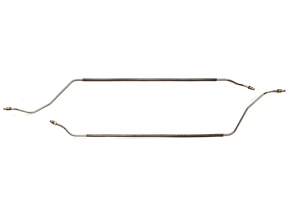 Galfan Coat Rear Axle Brake Lines Fits 1968-72 Chevelle, El Camino & Monte Carlo - Image 1 of 1