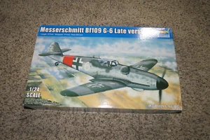 1/24 TRUMPETER MESSERSCHMITT BF-109G-6(LATE) KIT-#02408 - Picture 1 of 2
