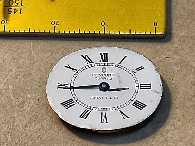 Concord For Tiffany & Co Dial & Swiss Quartz Movement For Parts/Repairs Spares - Image 1 of 4