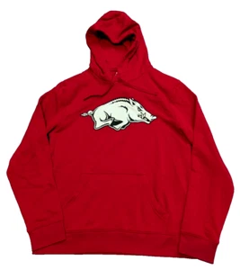 Fanatics Arkansas Razorbacks Logo Hoodie Mens M Bright Cardinal - Bild 1 von 8
