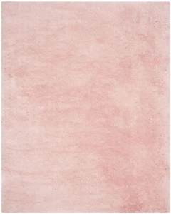 Safavieh Hand-Tufted PINK Polyster Shag Area Rugs - SG270P - Picture 1 of 17