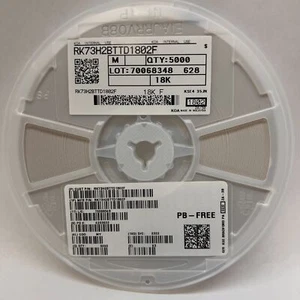 KOA RK73H2BTTD1802F Resistor Thick Film 1206 18K Ohm 1% 0.25W SMD 5000 pcs T/R - Picture 1 of 1