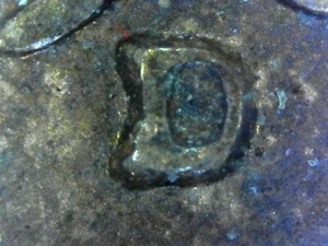 1961-D Lincoln Memorial Cent Coin - Repunched Mintmark RPM - Error Inv#E5391 - Picture 1 of 3