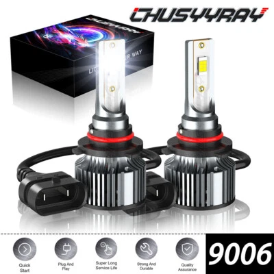 Fit Mitsubishi Lancer 2008 2009 2010 2011-2017 low beam 2 Bulbs white 9006 HB4 - Image 1 of 4