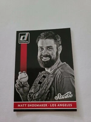 2015 panini Donruss baseball card Matt Shoemaker - Image 1 of 2