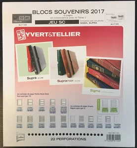 Yvert et Tellier: SC Spiele Blocks Souvenir 2017 - Bild 1 von 1