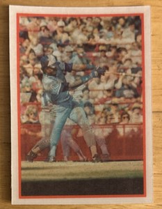 1987 Sportflics Jesse Barfield Baseball Card #14 Blue Jays High-Grade NM O/C