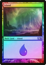 Island (235) FOIL Magic 2012 / M12 PLD Basic Land MAGIC MTG CARD ABUGames