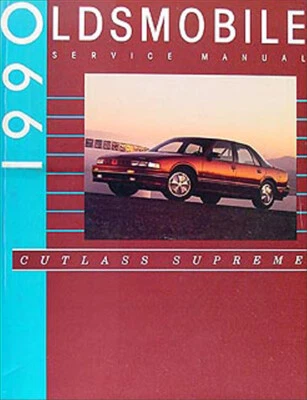 Manuale Di Riparazione Originale Per Oldsmobile Cutlass Supreme 1990 - Immagine 1 di 2